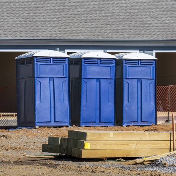 how can i report damages or issues with the portable restrooms during my rental period in Wheatland Missouri